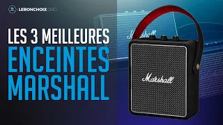 🔴 TOP 3 : MEILLEURE ENCEINTE MARSHALL 2023❓( COMPARATIF & TEST )