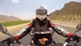 One motorcycle around the world
