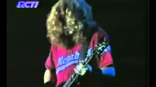 Megadeth - July 31, 2001 - Medan, Indonesia
