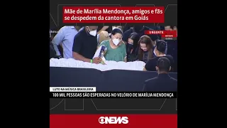 Mãe de Marília Mendonça, amigos e fãs se Despedem Da Cantora