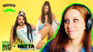 EUROVISION FAN REACTS TO LITTLE BIG & NETTA // MOUSTACHE // EUROVISION WINNER