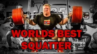 490 kg squat WORLD RECORD - Carl Yngvar Christensen - Heaviest IPF squat