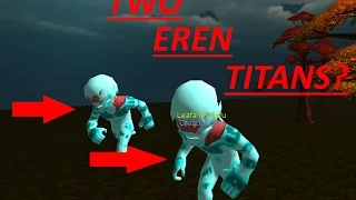 Eren Titan Duplicate Glitch- Attack on Titan Tribute Game