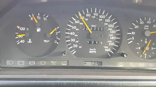 Mercedes w124 500E acceleration