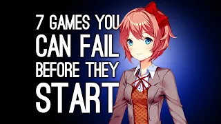 7 Games You Can Fail Before They Even Start