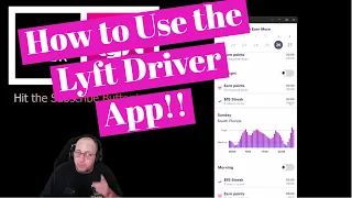 How to use the Lyft Driver App | Lyft Driver Uber Driver