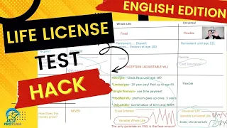 Life Insurance License test HACK in 30 min / types of policies #lifeinsurance