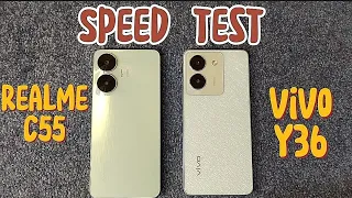 Realme C55 vs. Vivo Y36 4g | Speed Test