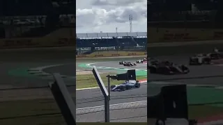 Huge F2 accident 💥 The Halo saves another life 😇  British GP 2022