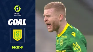 Goal Florent MOLLET (41' - FCN) RC LENS - FC NANTES (3-1) 22/23