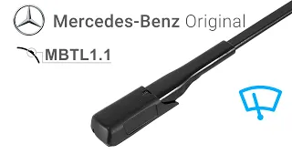 How to install Mercedes-Benz wiper blades. MBTL1.1 fit