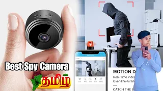 A9 Quality Spy Camera / Installation Method / Tamil Unboxing Review