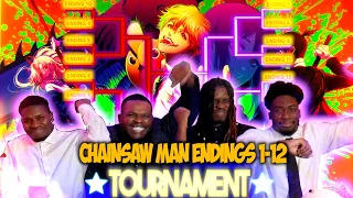 Chainsaw Man Endings 1-12 Reaction || WHAT’S THE BEST CHAINSAW MAN ENDING!?