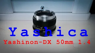 Обзор Yashica Yashinon-DX 50mm 1,4
