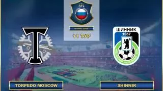 AFL. Russia. National League. 11 Tour. Torpeto Moscow - Shinnik