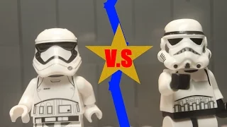 Lego Star Wars | First Order Stormtrooper V.S. Regular Stormtrooper