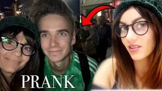 I lined up to prank my boyfriend and he had no idea!