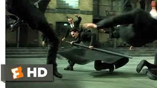 The Matrix Reloaded (2/6) Movie CLIP - The Burly Brawl (2003) HD