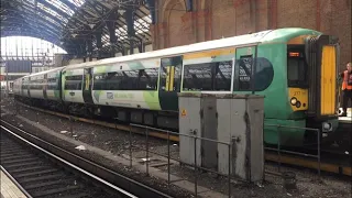 Class 377 Electrostar | 377 111 'NHS WE THANK YOU' | Southern | Brighton | Friday 15th April 2022