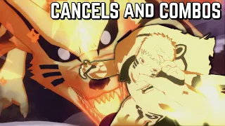 Hokage Naruto (Adult) CANCELS AND COMBOS - Naruto Ultimate Ninja Storm 4