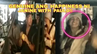 JANINE GUTIERREZ SUPER HAPPY WITH PAULO AVELINO!!