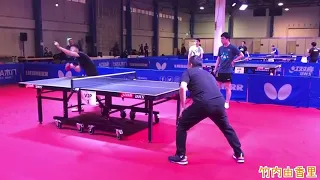 Table Tennis Ma Long vs Liu Guoliang The two strongest people who achieved Omanuki seriously co