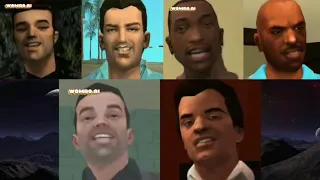Every GTA Protagonist Characters In 🎶 Singing My Universe (Deepfake) [Part. 1] #SHORTS