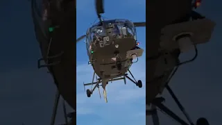 Aerospatiale SA-316B Alouette III Helicopter Pair Takeoff