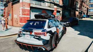 GTA 6 UNREAL ENGINE 5 Concept - Audi RS6 DTM Mod Showcase - RAY TRACING Graphics [PC]