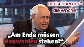 Bernhard Vogel bei maischberger. die woche 19.02.2020