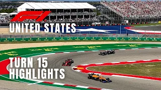 2021 F1 U.S. Grand Prix | Highlights from Turn 15 Grandstand Top Row Seats