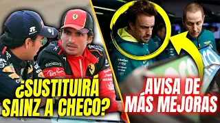 WOULD SAINZ BE THE IDEAL REPLACEMENT FOR PÉREZ? | ALONSO WARNS OF MORE IMPROVEMENTS FOR ASTON MARTIN