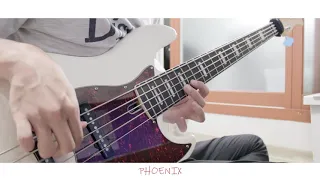 【Haikyuu!! TO THE TOP OP】PHOENIX bass cover【BURNOUT SYNDROMES】