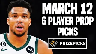 NBA PRIZEPICKS TODAY | 6 BEST PROP PICKS | TUESDAY | 3/12/2024 | BEST PROPS | NBA BETTING |