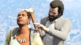 GTA V PC Michael Kills Denise (Editor Rockstar Movie Cinematic Short Film)