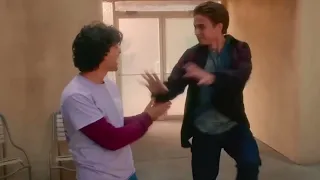 Cobra kai Season 5 Robby vs Miguel Blooper Scene