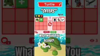 What People Trade for "Turtle" in Adopt ME! Part #1 #shorts #roblox #adoptme #adoptmetrades