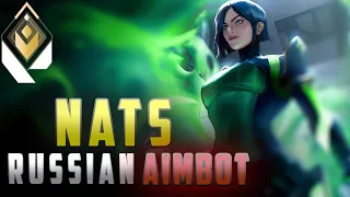 RUSSIAN - AIMBOT NATS | VALORANT MONTAGE #HIGHLIGHTS