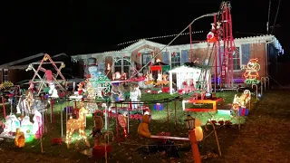 Awesome Christmas Lights and Roller Coaster | Louisville, KY