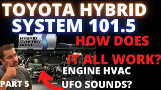 How Toyota Hybrid System Work Part 5 Engine HVAC and more