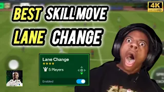 How To Use Lane Change Skill Move In EA FC MOBILE 24