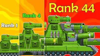 RANK UP ⚔️ KV-44 Evolution ⚔️ Compilación de tanques #19