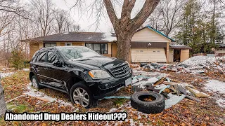 Forgotten Mercedes Benz Abandoned at Drug Dealers Hideout House! Forgotten Homes Ontario Ep.101