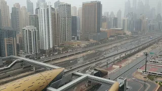 Sheikh Zayed Road, Dubai  After Rain