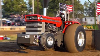 Tractor Pulling 2023: Light Pro Stock Tractors. Wauseon OH. NTPA. Maumee Valley Pullers Summer nats