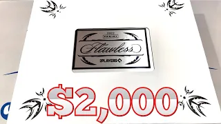 $2,000 BOX OF CARDS!!  NEVER BEFORE SEEN RELIC!  2022 FLAWLESS (Tycoon Tuesday!)