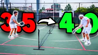 The Keys to Going From a 3.5 to 4.0 Pickleball Player