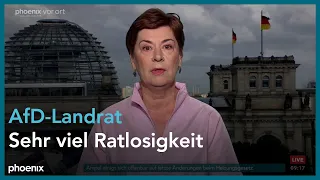 phoenix nachgefragt mit Christine Dankbar zum AfD-Erfolg bei der Landratswahl in Sonneberg, 27.06.23