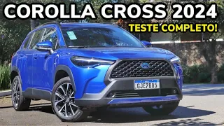 Toyota Corolla Cross Hybrid 2024 - TESTE COMPLETO DE CONSUMO E COMO ANDA!