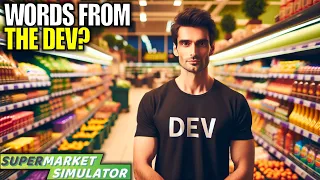 Think we got News from The Developer | Supermarket Simulator Gameplay | Part 94